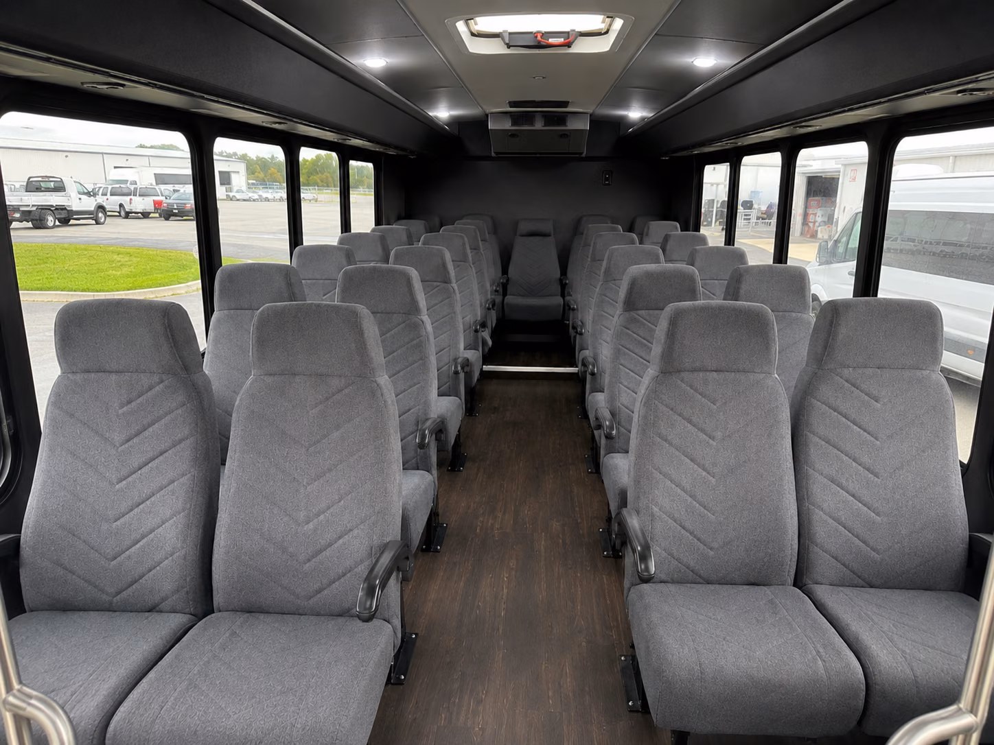 rancho cucamonga 20 passenger minibus inside