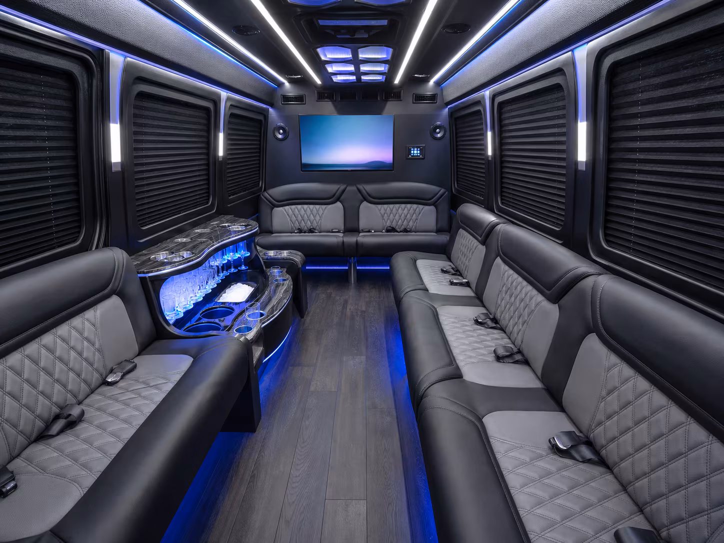 rancho cucamonga airport transportation onboard seating