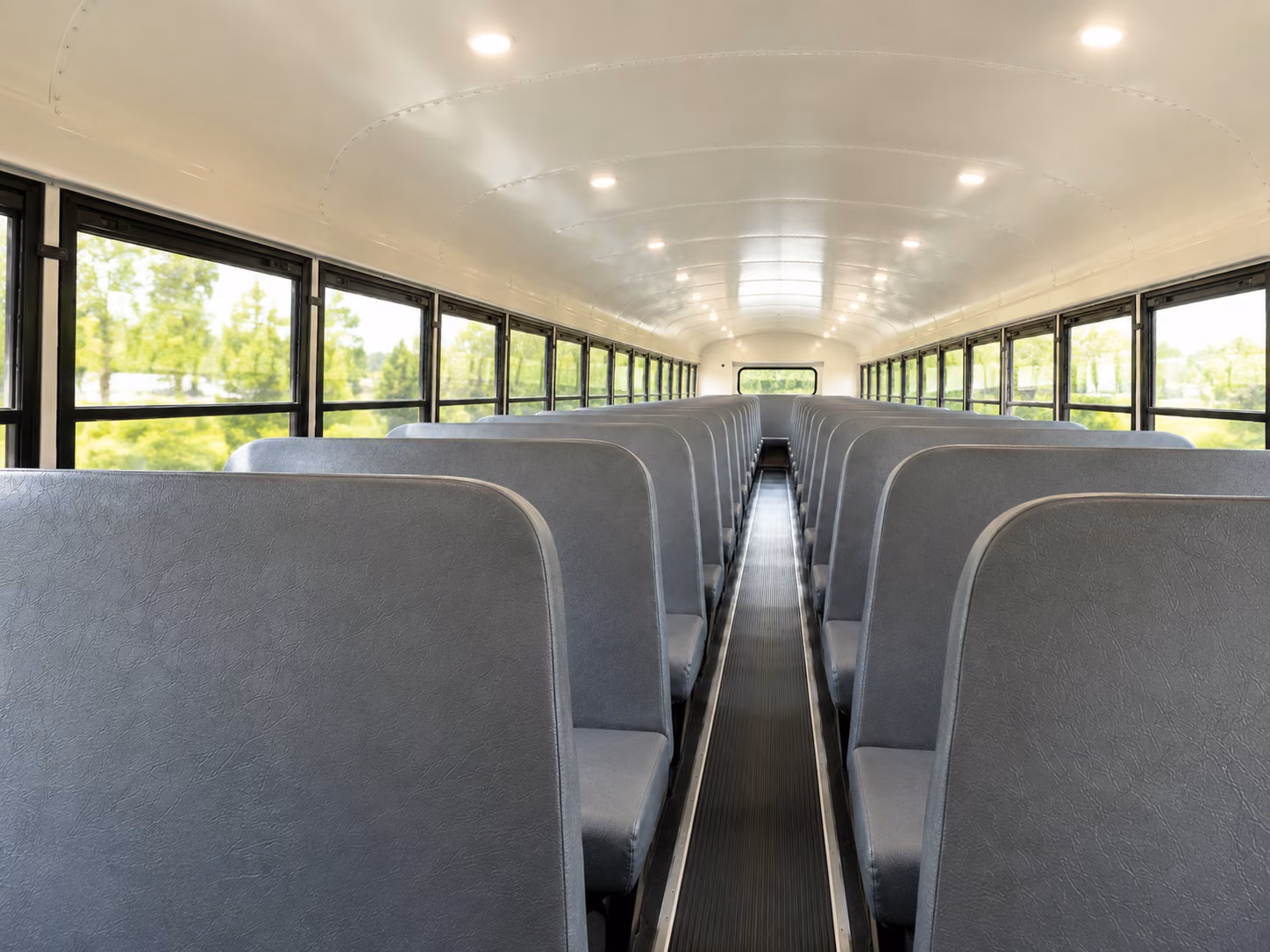 rancho cucamonga school bus interior