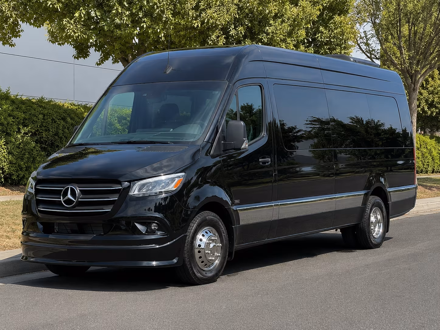 rancho cucamonga sprinter van with driver