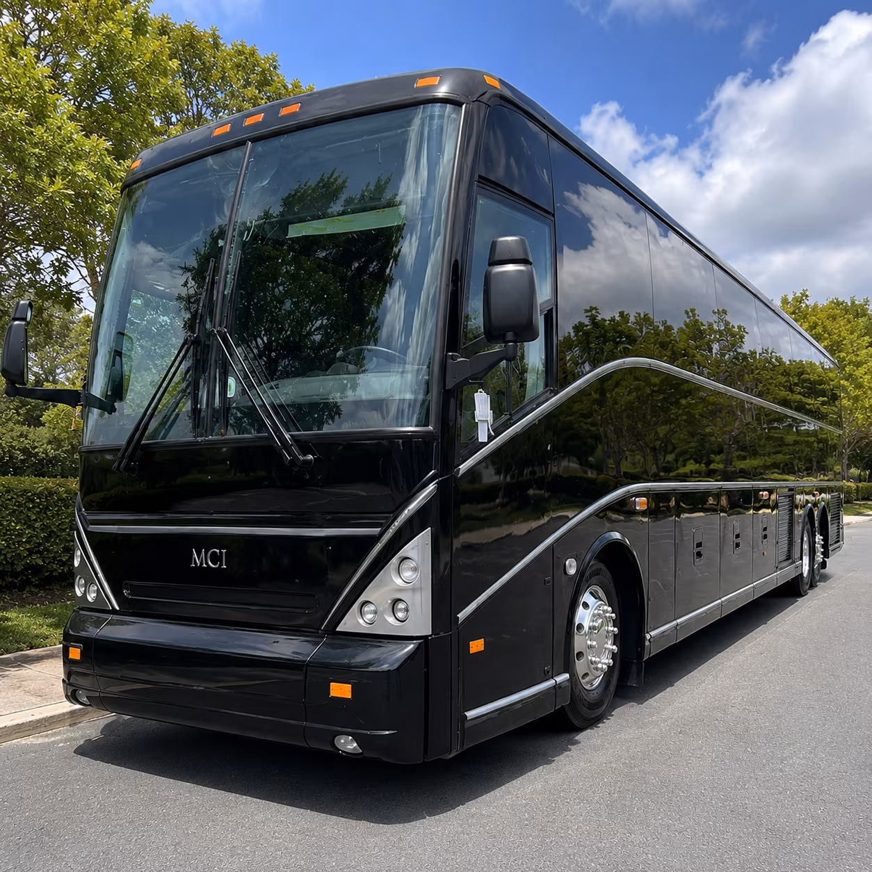 rancho cucamonga wedding charter bus rental